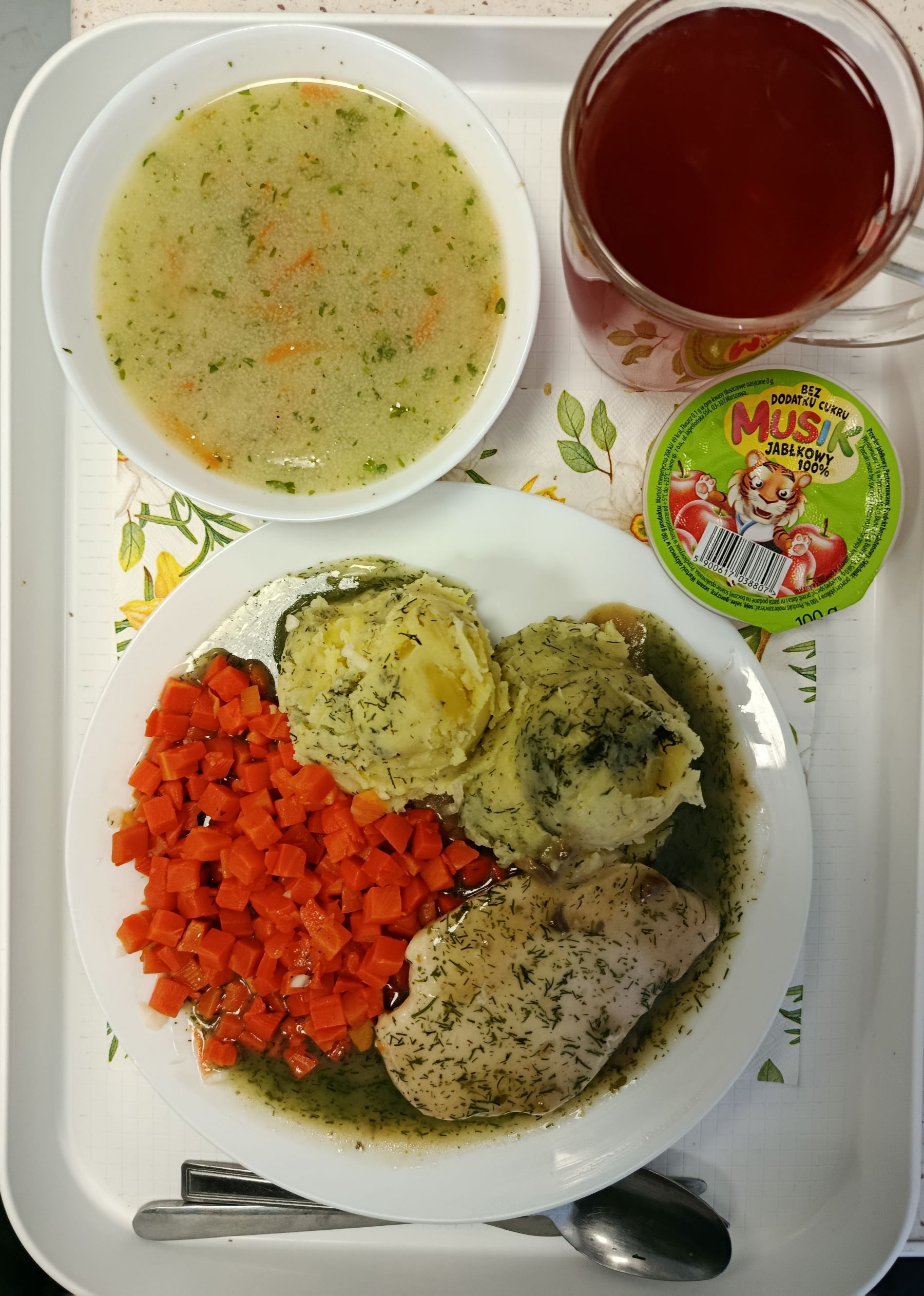 obiad dieta łatwostrawna